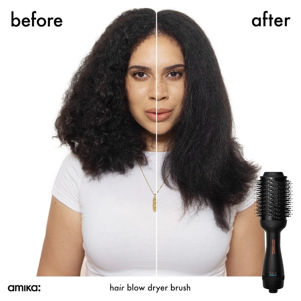 NEW $100 Amika Hair Blow Dryer Brush 2.0 - Picture 4 of 11
